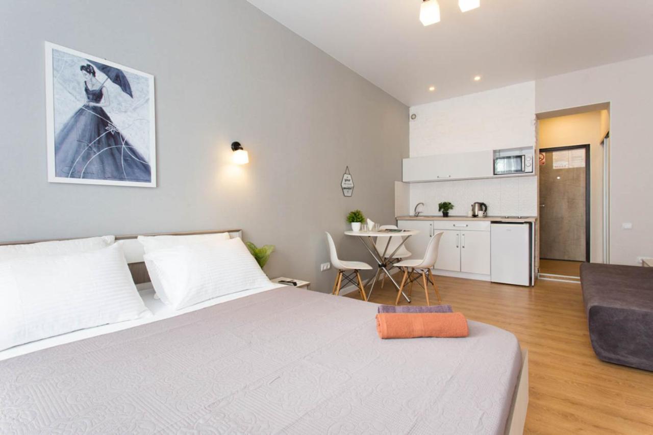 Modern Studio Beside Metro Yaroslava Mudroho, Universytet - Chernyshevska Str 95-7 Charków Zewnętrze zdjęcie